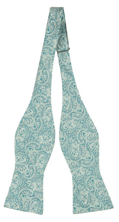 ENSAMBLE TURQUOISE pajarita sin atar