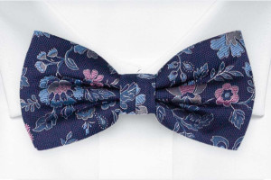 EVECHARMER Dark blue pajarita
