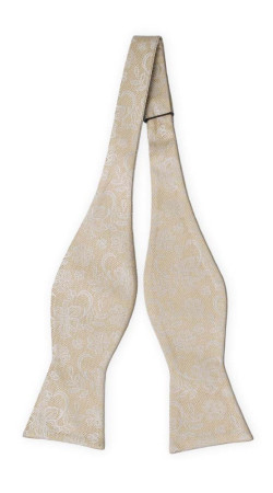 EVERAFTER Champagne gold pajarita sin atar