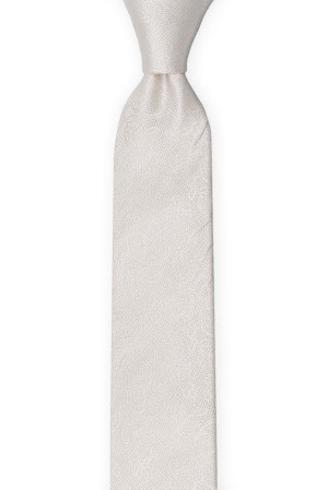 EVERAFTER Ivory corbata delgada