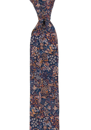 EXCLUSE ORANGE corbata delgada