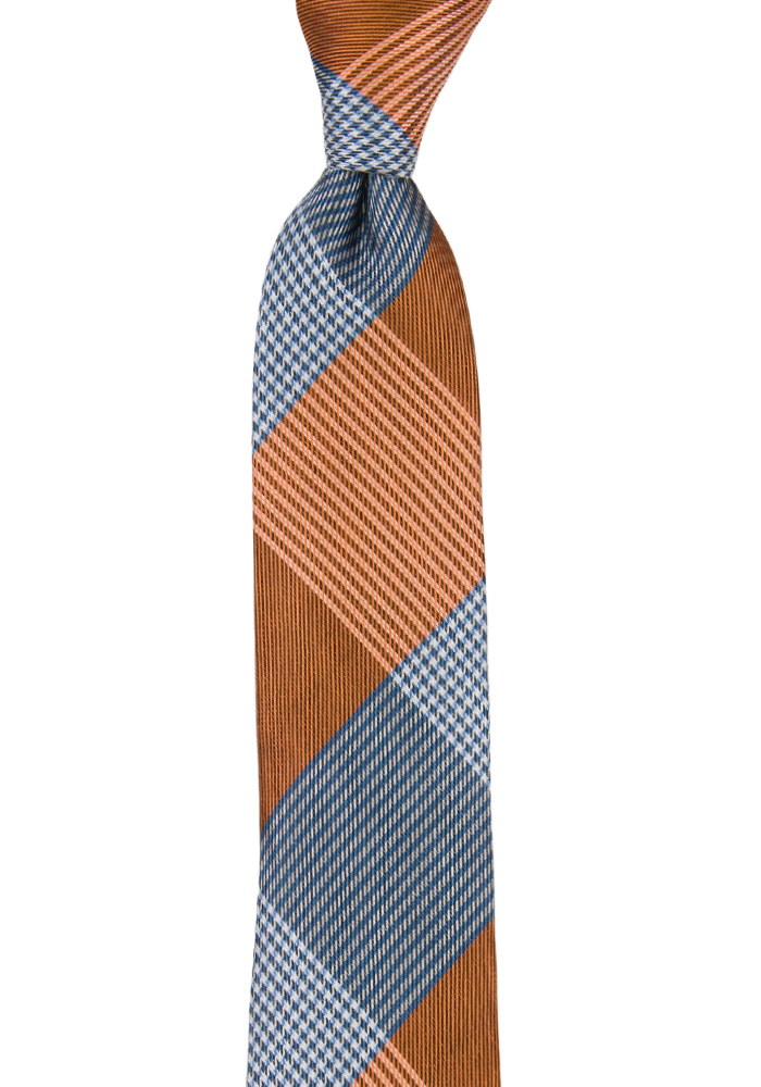 FAIRANDSQUARE BLUE corbata delgada