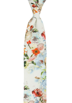 FESTOSO Orange corbata delgada