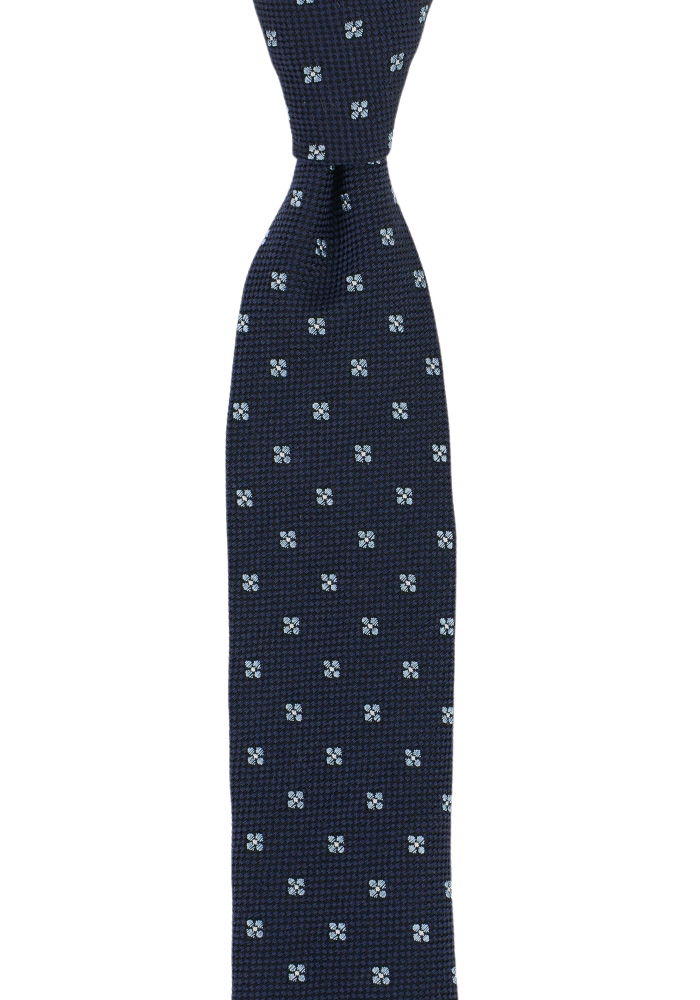 FIORITURA BLUE corbata delgada