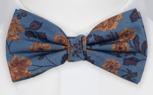 FLAWLESSFLOWERS SLATE BLUE pajarita