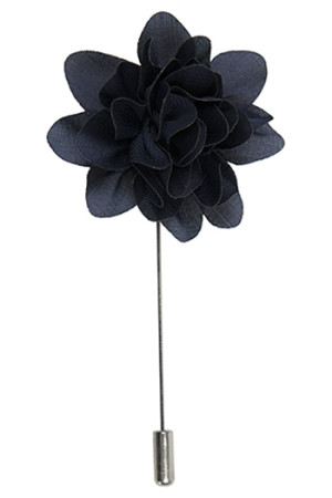 Floret Navy Blue pin de solapa