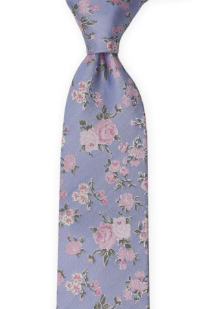 FLOWERCROWN Dusty blue corbata