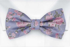 FLOWERCROWN Dusty blue pajarita