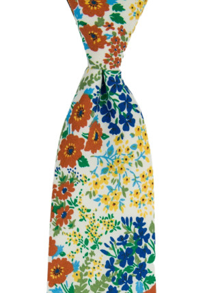 FLOWERFIELD White corbata
