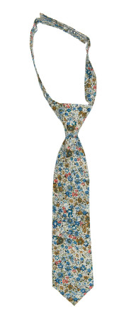 FLOWERFOLLY BLUE corbata pequeña pre-atada niño