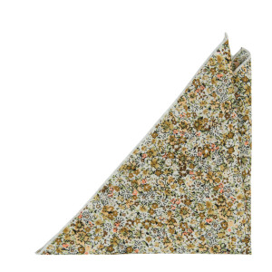 FLOWERFOLLY BROWN pañuelo de bolsillo