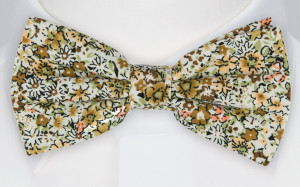 FLOWERFOLLY BROWN pajarita