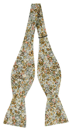 FLOWERFOLLY BROWN pajarita sin atar