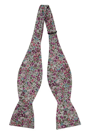 FLOWERFOLLY Pink pajarita sin atar