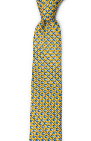 FORZAPESCE Yellow corbata delgada