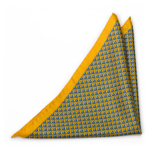 FORZAPESCE Yellow pañuelo de bolsillo