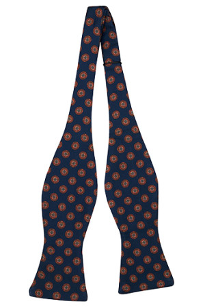 FRANCOBOLLO Navy blue pajarita sin atar