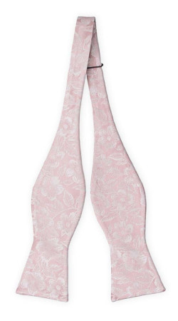 GARTER Blush pink pajarita sin atar