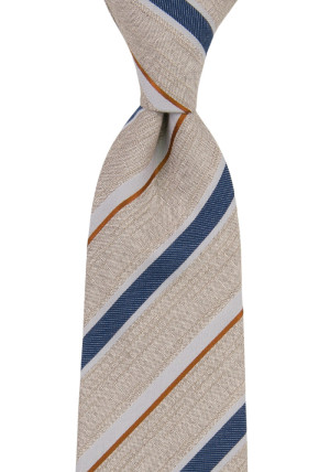 GENTLESTRIPES BEIGE MELANGE corbata