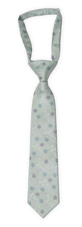 GROOMBLOOM Dusty mint corbata pequeña pre-atada niño