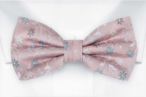 GROOMBLOOM Dusty pink pajarita
