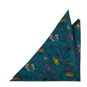 GROWINGONME TURQUOISE pañuelo de bolsillo