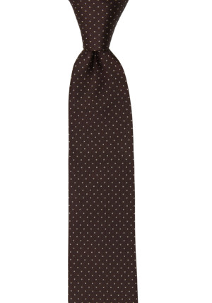 GRYMT BROWN corbata delgada