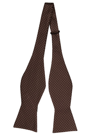GRYMT BROWN pajarita sin atar