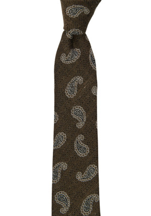 HANGINTHERE BROWN corbata delgada