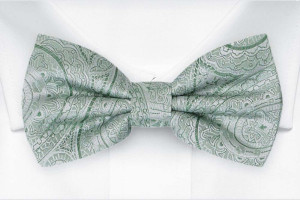 HONEYMOON Pale green pajarita