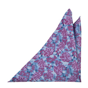 INFLOWERLOVE LIGHT BLUE pañuelo de bolsillo