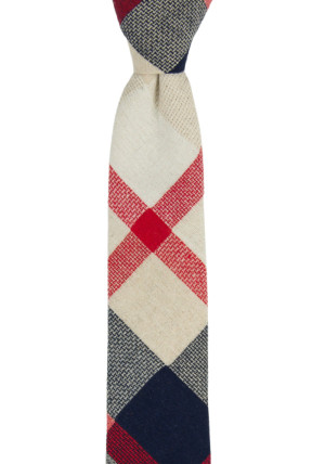 INTERWEAVE Red corbata delgada