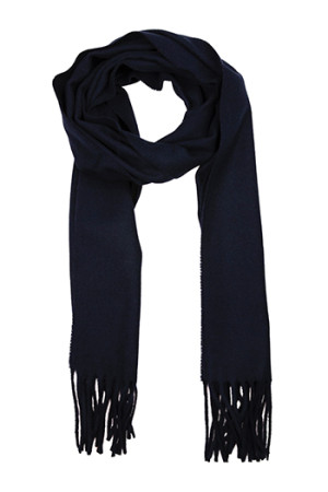 INVERNALE Navy blue bufanda