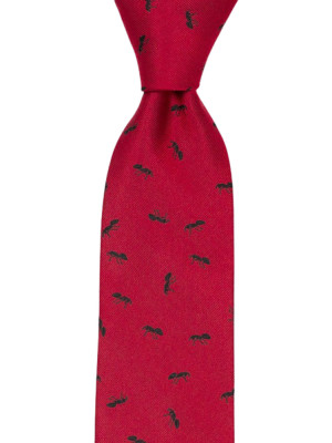 ANTBARON Red corbata