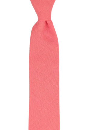 BASKETVEIL Pink corbata delgada