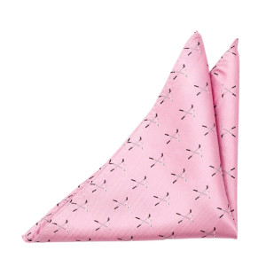 BIRDIESWINGER Pink pañuelo de bolsillo