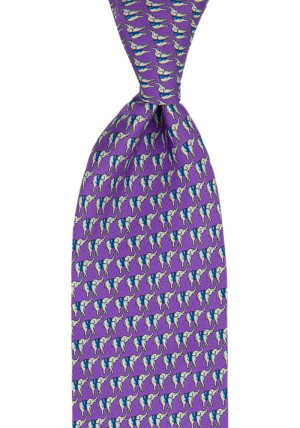 BOCCAGLIO Purple corbata