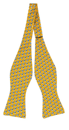 BOCCAGLIO Yellow pajarita sin atar