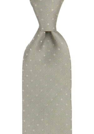 BRUDGUM Light grey corbata