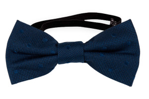 BRUDGUM Navy blue pajarita bebé