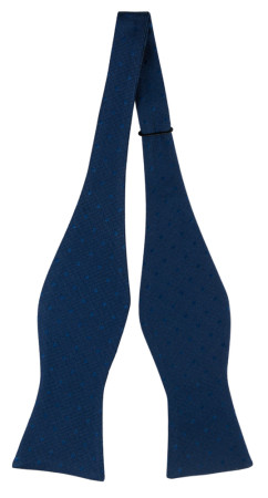 BRUDGUM Navy blue pajarita sin atar