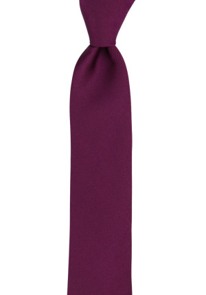 DIGGIDY AUBERGINE corbata delgada