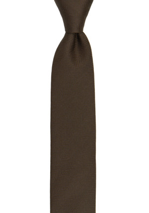 DRUMMEL BROWN corbata delgada