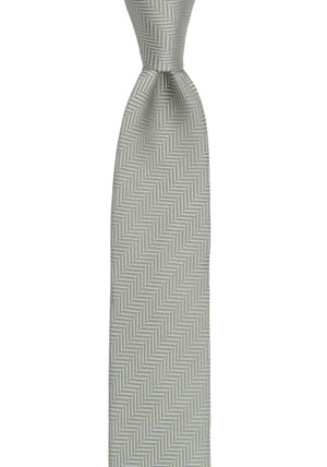 DRUMMEL Light grey corbata para niños medianos