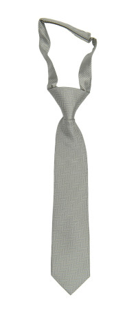DRUMMEL Light grey corbata pequeña pre-atada niño