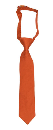 DRUMMEL Orange corbata pequeña pre-atada niño