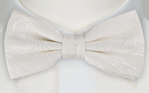 FLOTT WHITE pajarita atada
