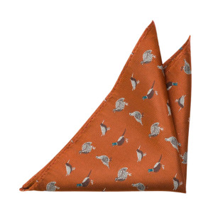 FOWLPLAY Orange pañuelo de bolsillo