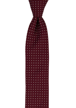 HAGELSTORM BURGUNDY corbata delgada