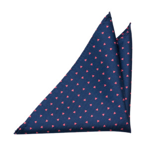 HEARTQUAKE Blue pañuelo de bolsillo